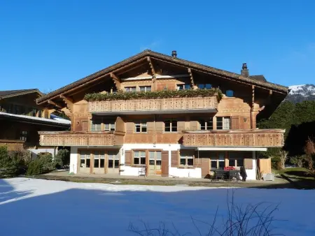 Location appartement à Gstaad, Lisa Appartement/Fewo, Dusche oder Bad, WC 4-Bettwohnung