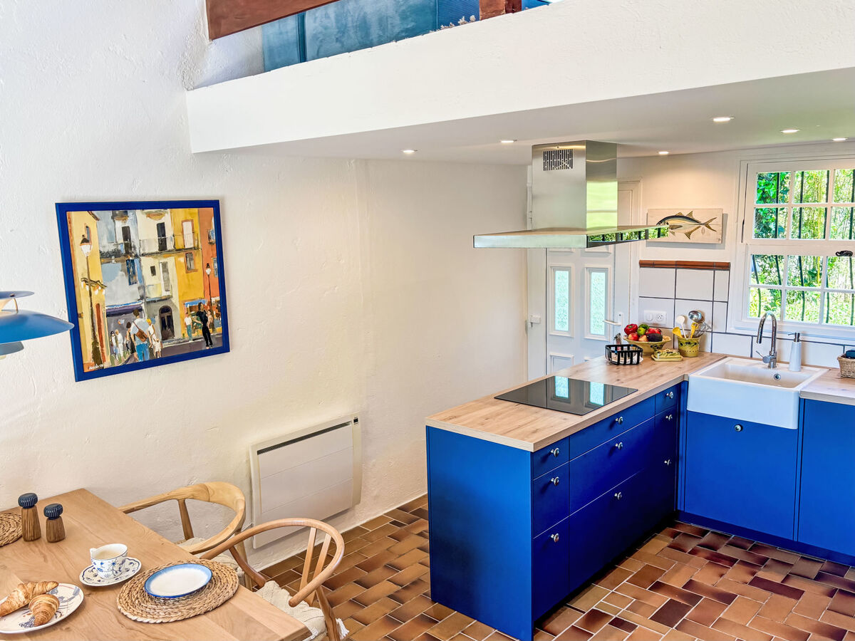 La Maison bleue à Grimaud, 2 ch., 1 km de la mer - Photo 6