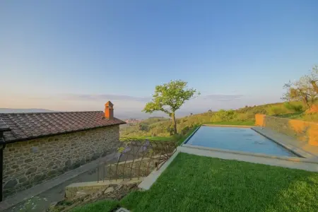 Location villa à Castiglion Fiorentino, Villa à Mammi avec piscine près de Florence
