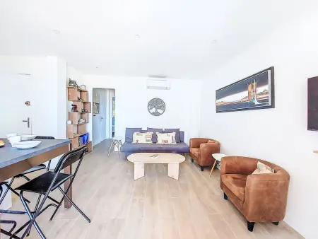 Appartement Les Goélands – vue mer, 200 m du port, La Madrague : photo 3