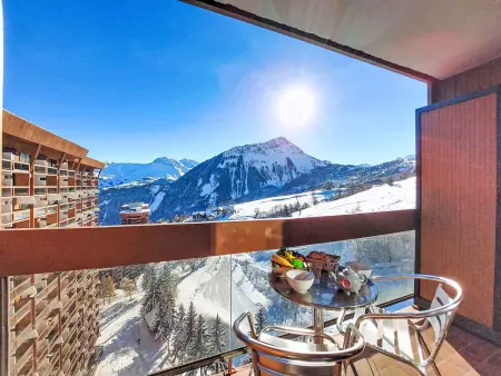 Studio 24 m² Le Corbier, 14e étage, vue montagne : photo 22