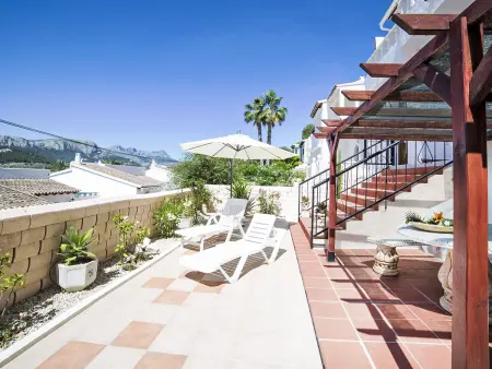 Location maison à Calpe Calp, Maison Yona, bien agencée avec bel espace extérieur et vue panoramique sur la mer