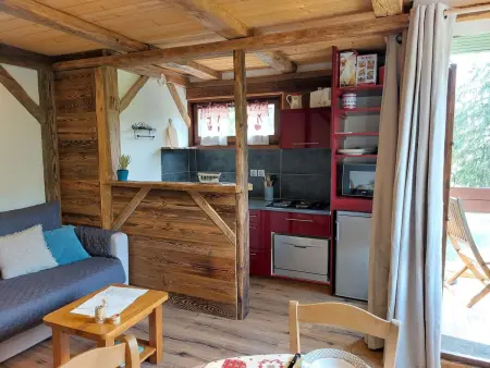 Castel des roches, studio 25m² vue montagnes : photo 12