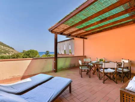 Appartement Altaluna à Nisporto, terrasse 28 m² vue mer : photo 6