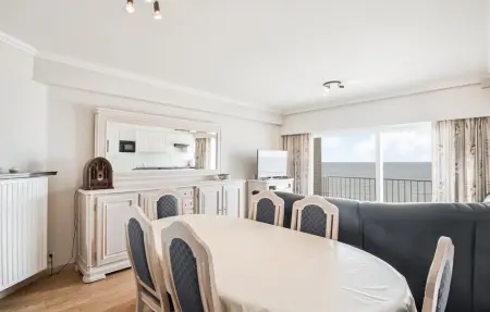 Appartement vue mer en front de plage à Ostende, 2 chambres : photo 4