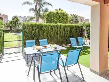 Appartement Rincón del Mediterráneo – Dénia, piscine vue jardin : photo 4