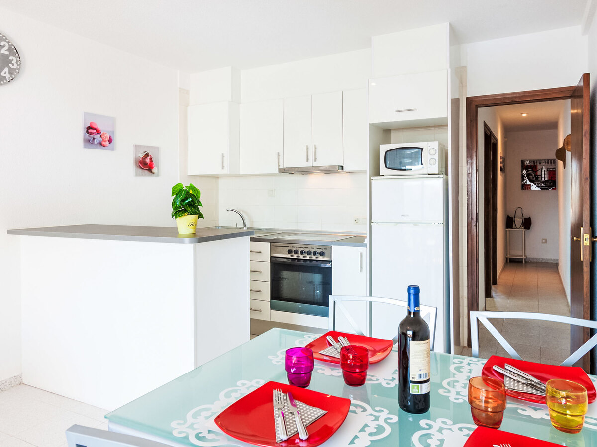 Appartement Sant Maurici à Empuriabrava, vue piscine - Photo 8