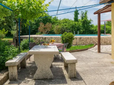 Roverka, maison 8 pers. avec piscine privée : photo 25