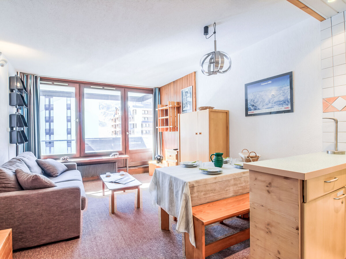 Studio 25 m² Tignes, skis aux pieds, vue panoramique - Photo 6