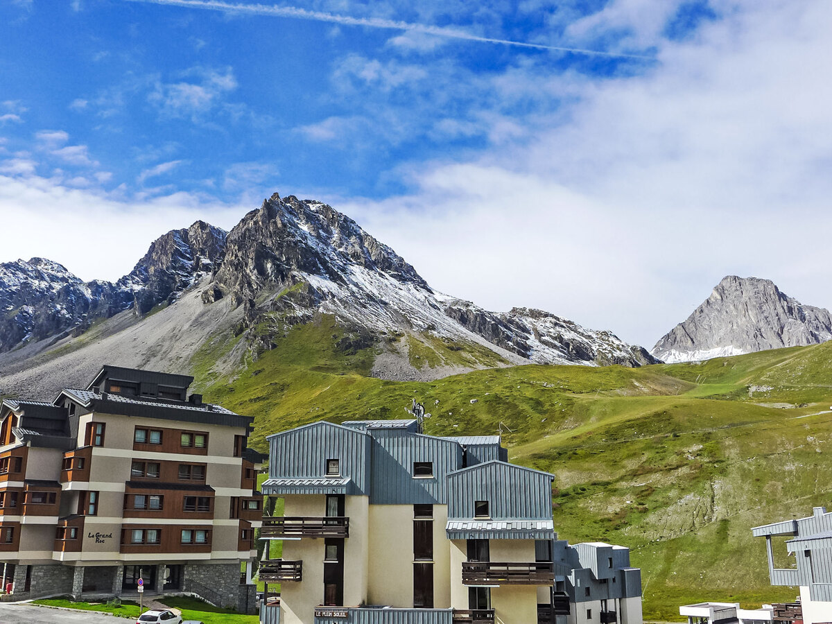 Studio 25 m² Tignes, skis aux pieds, vue panoramique - Photo 9