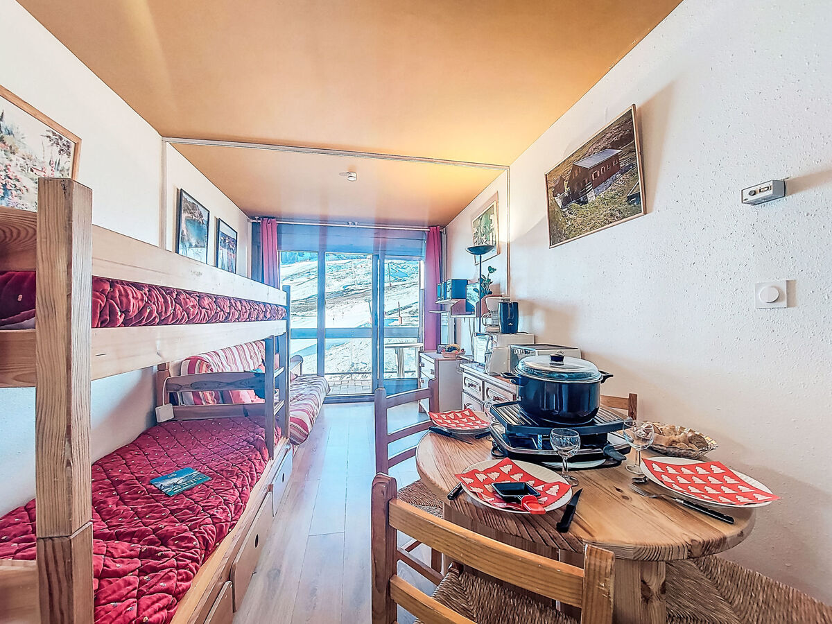 Studio Cosmos 23m² avec balcon sud et vue pistes - Photo 1
