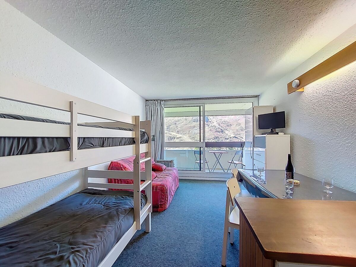 Studio 23 m² Les Ménuires, vue montagnes et pistes - Photo 2