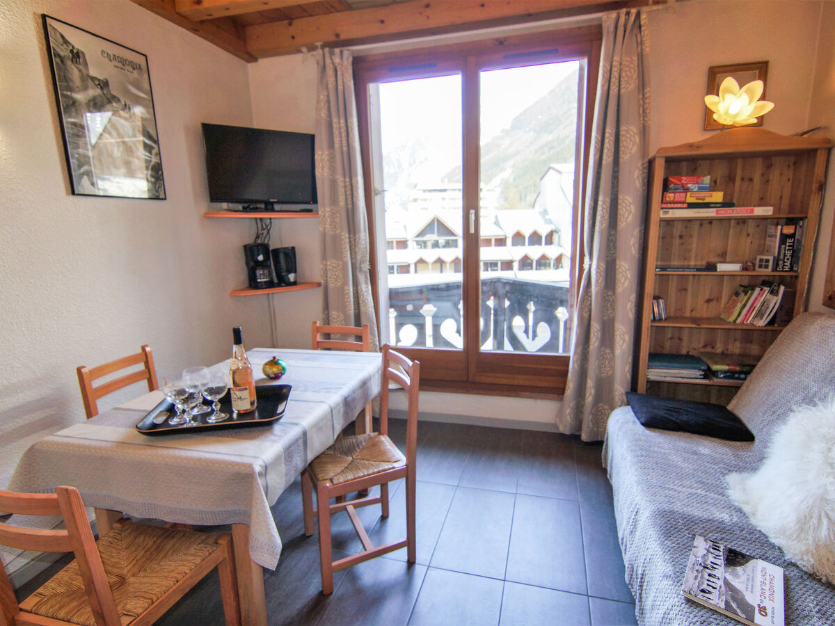 Le Triolet, studio 25 m² avec vue montagnes à Chamonix - Photo 1