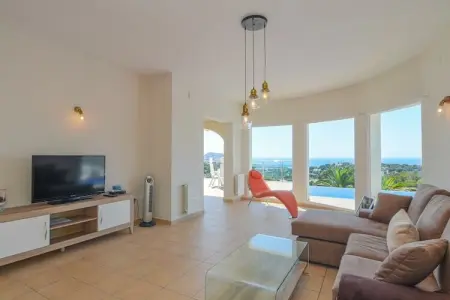 Villa Casa Chloe à Moraira : piscine et vue mer : photo 2
