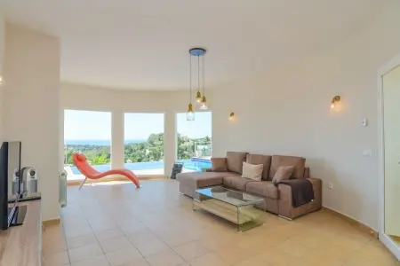 Villa Casa Chloe à Moraira : piscine et vue mer : photo 8