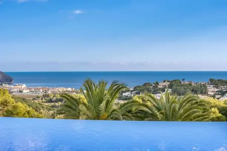 Villa Casa Chloe à Moraira : piscine et vue mer : photo 27