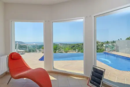 Villa Casa Chloe à Moraira : piscine et vue mer : photo 28