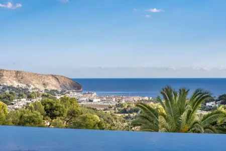Villa Casa Chloe à Moraira : piscine et vue mer : photo 31