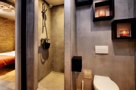 La Grémille, maison 29 personnes avec piscine chauffée : photo 25