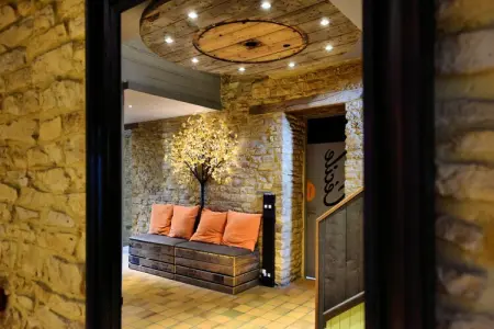 La Grémille, maison 29 personnes avec piscine chauffée : photo 39
