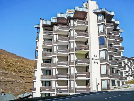 Studio 21 m² Tignes, balcon vue montagne : photo 2