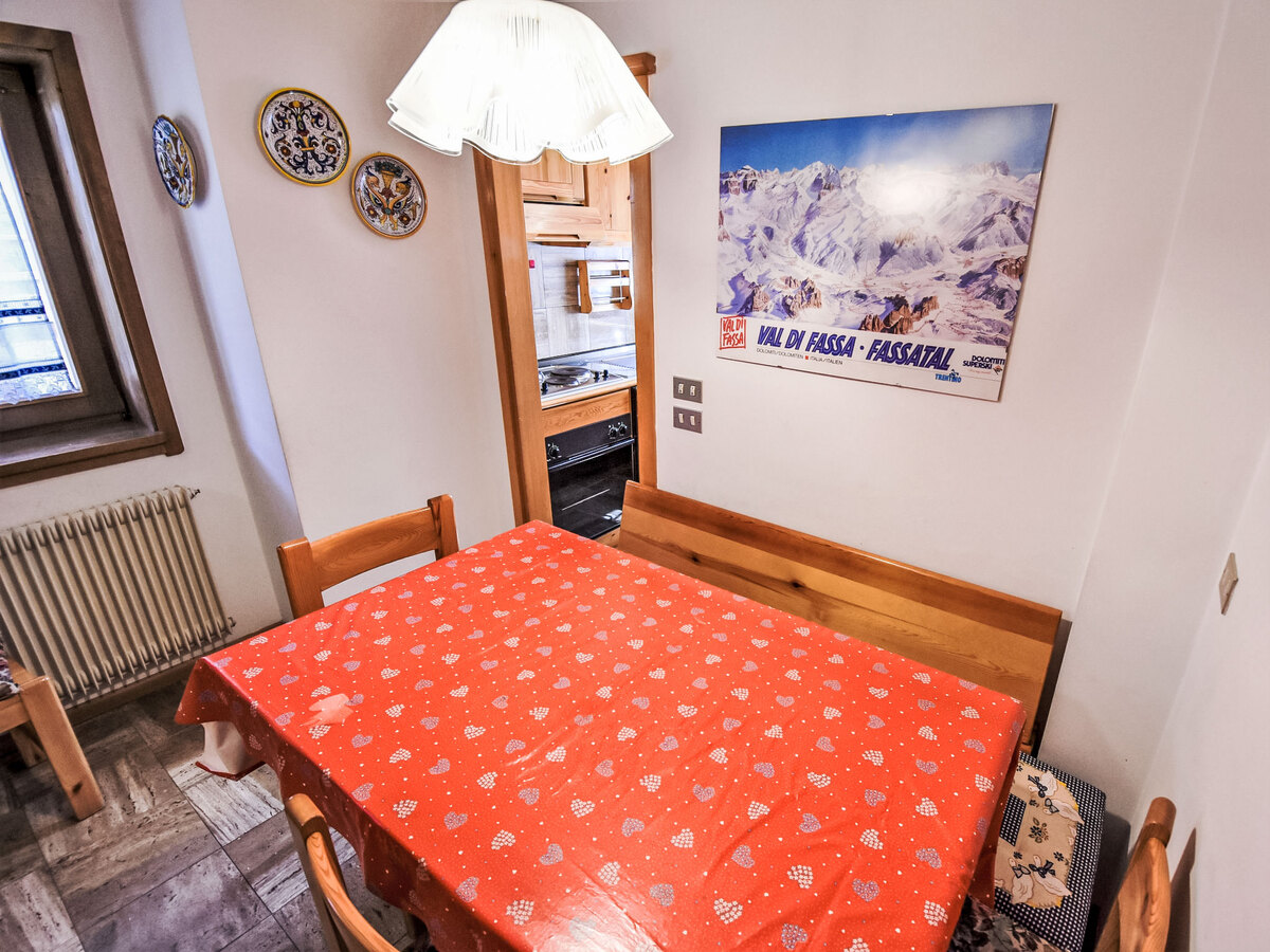 Appartement Fontanelle à Canazei, vue montagne - Photo 6