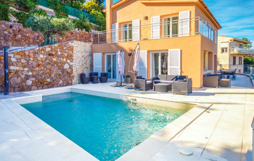 Maison 4 chambres piscine privée, vue mer à Théoule-sur-Mer - Photo 1