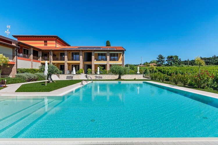 Maison Molini Tredici à Lazise, piscine et jardin - Photo 9