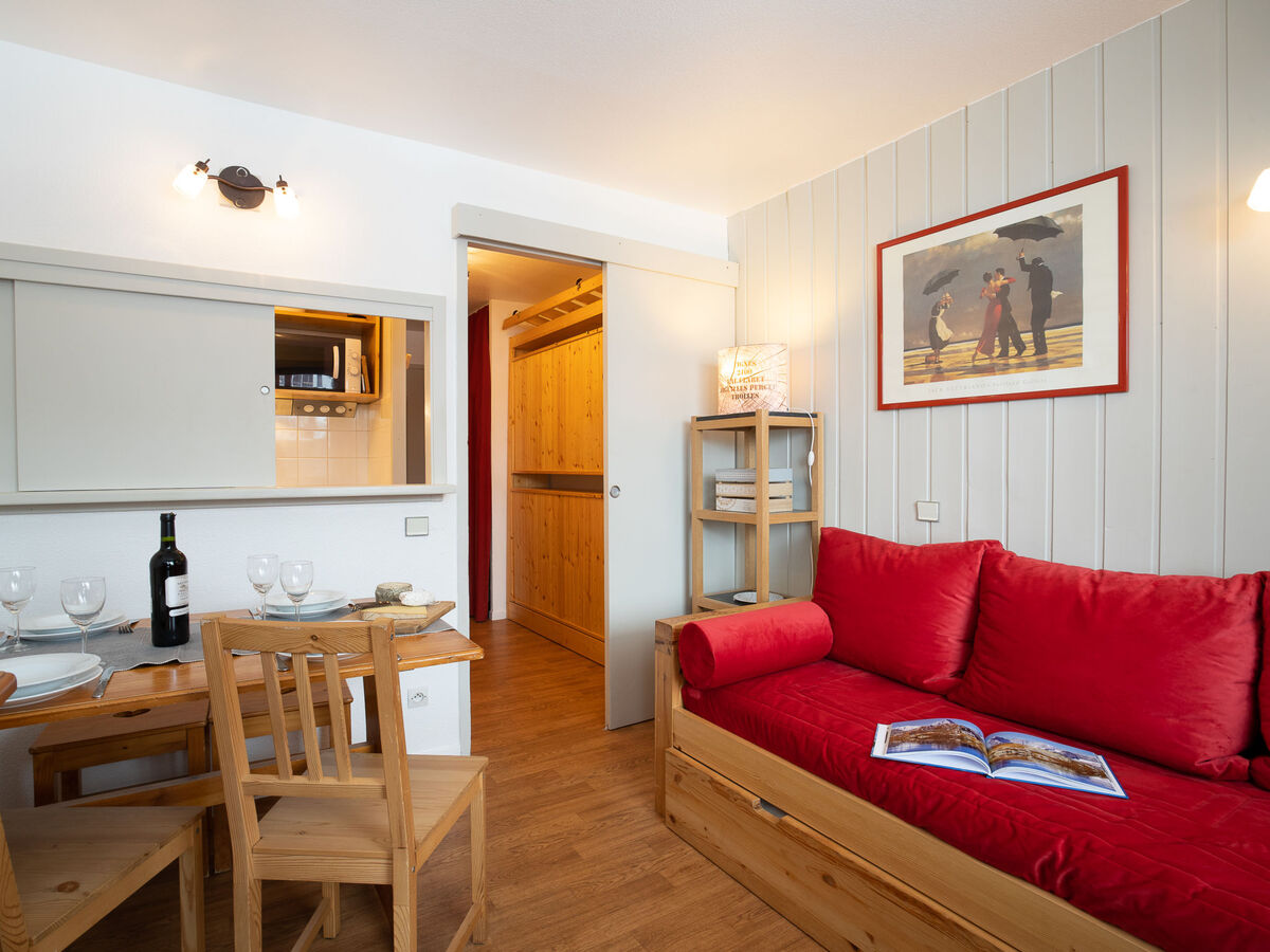 Studio 20 m² Tignes, balcon vue pistes à 30 m - Photo 3
