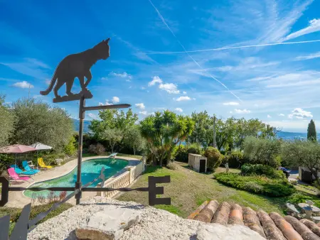 La Mesnière - Maison 8 pers. avec piscine à Vence - Photo 1