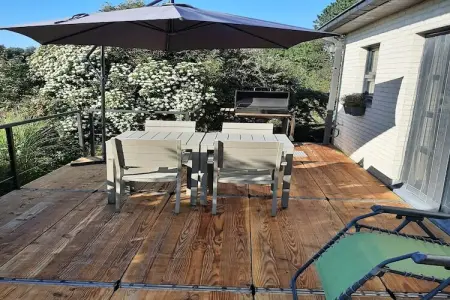 Gîte Remember à Durbuy - 1 chambre, terrasse jardin : photo 16