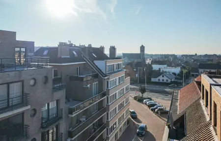 Penthouse vue mer et grande terrasse à Ostende, 3 pers. : photo 8