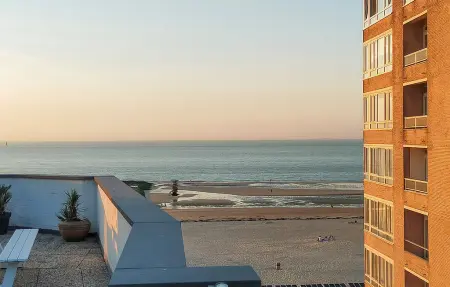 Penthouse vue mer et grande terrasse à Ostende, 3 pers. : photo 9