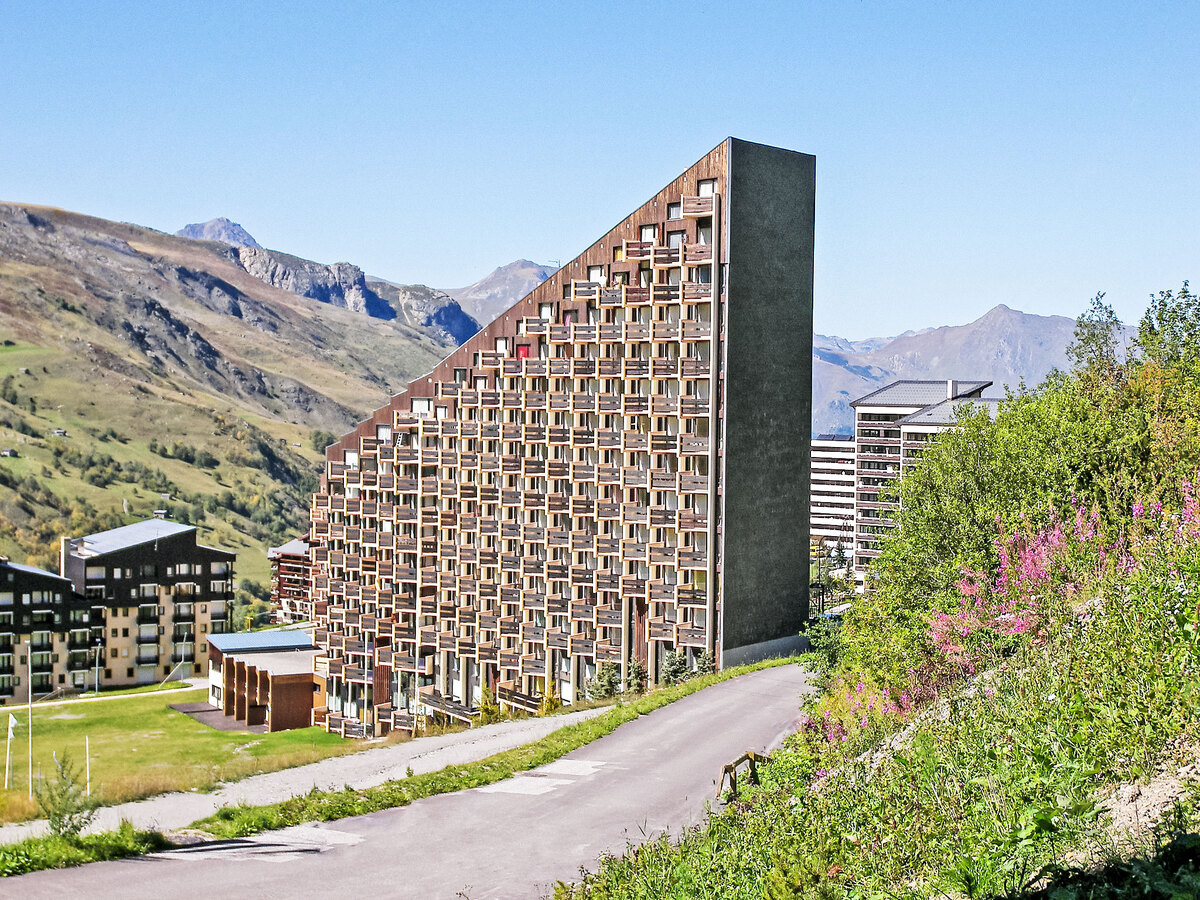 Studio rénové aux Ménuires, 14e étage, vue vallée - Photo 5