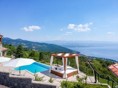 Villa Marone à Lovran : 8 pers, piscine chauffée : photo 2