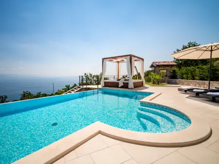 Villa Marone à Lovran : 8 pers, piscine chauffée : photo 6