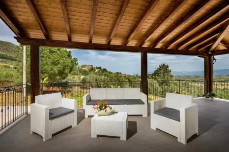 Mari e Monti 8, Maison en Sicile avec Piscine et Jardin - Photo 4
