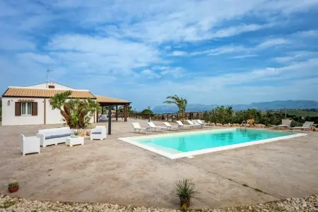 Mari e Monti 8, Maison en Sicile avec Piscine et Jardin - Photo 5