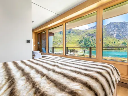 Les Cimes : Apt rénové 2023, balcon sud vue lac à Tignes : photo 4