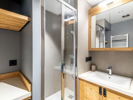 Les Cimes : Apt rénové 2023, balcon sud vue lac à Tignes : photo 5