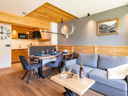 Les Cimes : Apt rénové 2023, balcon sud vue lac à Tignes : photo 9