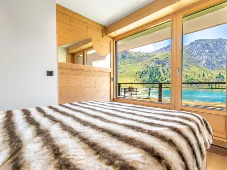 Les Cimes : Apt rénové 2023, balcon sud vue lac à Tignes : photo 18