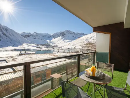 Les Cimes : Apt rénové 2023, balcon sud vue lac à Tignes : photo 22