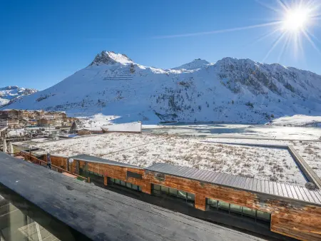 Les Cimes : Apt rénové 2023, balcon sud vue lac à Tignes : photo 27