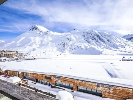 Les Cimes : Apt rénové 2023, balcon sud vue lac à Tignes : photo 28