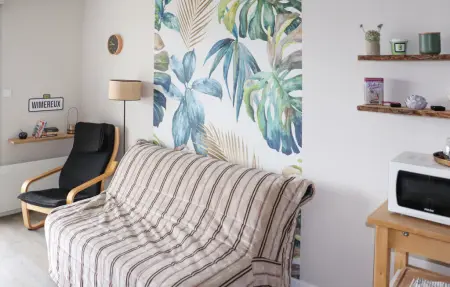 Appartement vue mer à Wimereux, balcon panoramique : photo 15