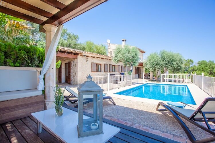 Villa Sa Font à Petra : piscine 7,5 m et détente rurale - Photo 3
