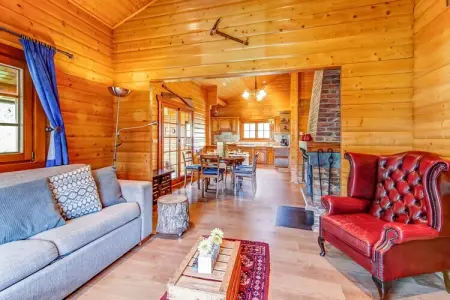 Chalet peupliers – 6 pers., jardin clos aux Ardennes : photo 5