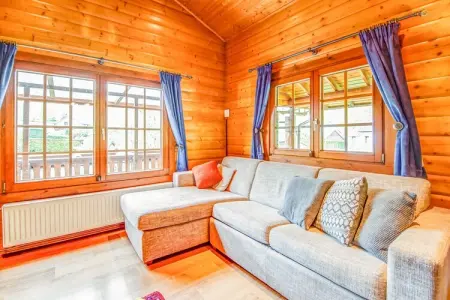 Chalet peupliers – 6 pers., jardin clos aux Ardennes : photo 14