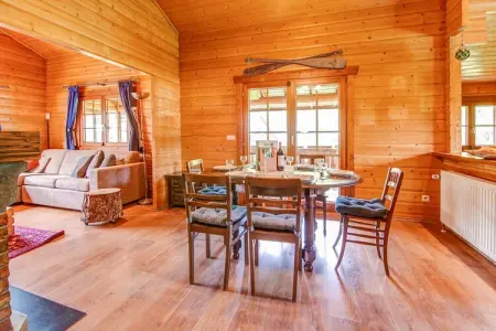 Chalet peupliers – 6 pers., jardin clos aux Ardennes : photo 15